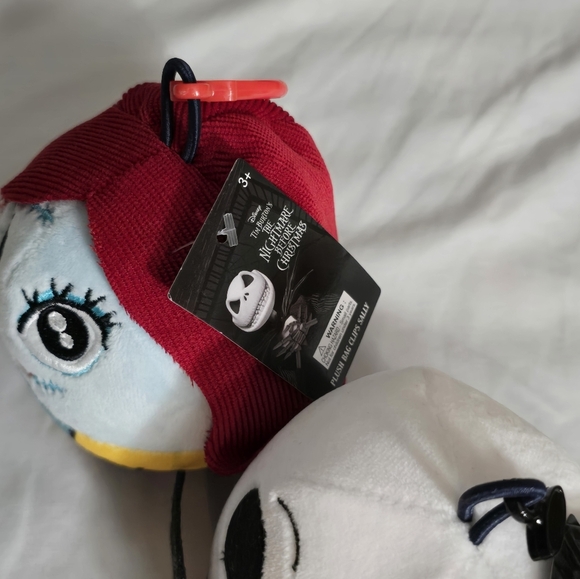 Nightmare before Christmas nbc disney bag clips sally jack oogie boogie Nwt - Picture 4 of 7